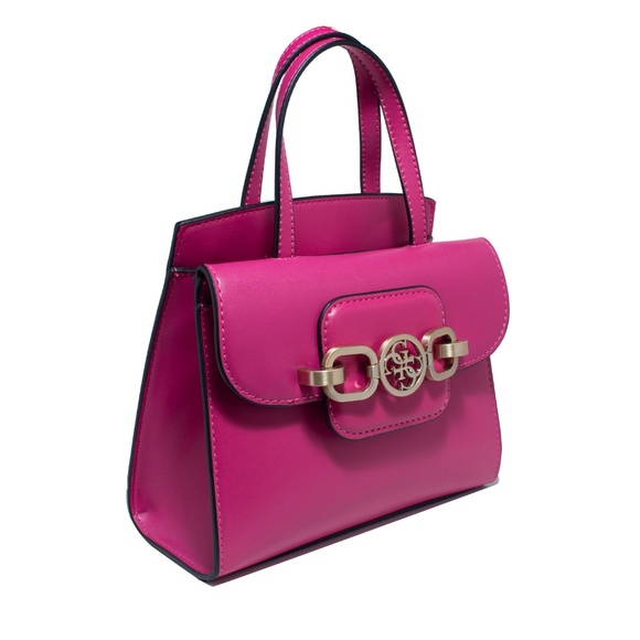 GUESS Hensely Mini Crossbody Satchel in - Picture 5 of 14